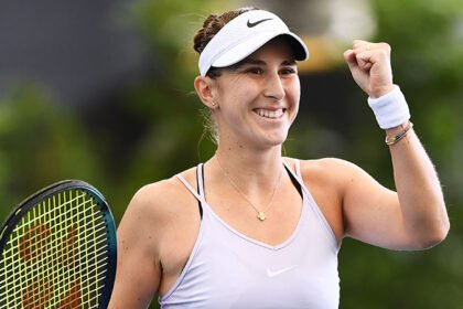 Bencic returned from child birth to win at the Abu Dhabi event